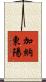 加納東陽 Scroll