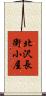 北沢長衛小屋 Scroll