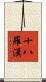 The Eighteen Arhats Scroll