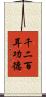 千二百耳功德 Scroll