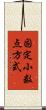 固定小数点方式 Scroll