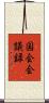 国会会議録 Scroll