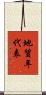 地質年代表 Scroll