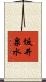 坂井泉水 Scroll