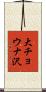 大チョウナ沢 Scroll