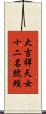 大吉祥天女十二名號經 Scroll