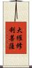 大權修利菩薩 Scroll