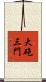 大砲三門 Scroll