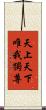 天上天下唯我獨尊 Scroll