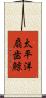 太平洋扇歯鯨 Scroll