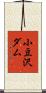 小豆沢ダム Scroll