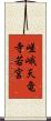 嵯峨天竜寺若宮 Scroll