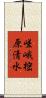 嵯峨樒原清水 Scroll