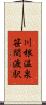 川根温泉笹間渡駅 Scroll