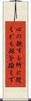 心の欲する所に従えども矩を踰えず Scroll