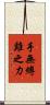 手無縛雞之力 Scroll