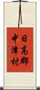 日高郡中津村 Scroll
