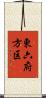 東六府方区 Scroll