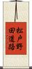 松戸野田道路 Scroll