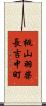 桃山羽柴長吉中町 Scroll