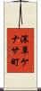深草ケナサ町 Scroll
