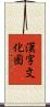 漢字文化圏 Scroll