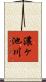 濃ヶ池川 Scroll