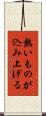 熱いものが込み上げる Scroll