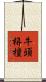 牛頭栴檀 Scroll