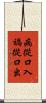 病從口入，禍從口出 Scroll