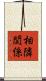 相隣関係 Scroll