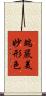 端嚴美妙形色 Scroll