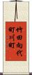 竹田向代町川町 Scroll