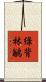 綠背林鶲 Scroll