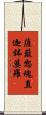 薩簸恕魂直迦鉢婆羅 Scroll