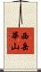 西岳華山 Scroll
