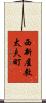 西新屋敷太夫町 Scroll