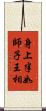 身上半如師子王相 Scroll