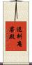 退耕庵客殿 Scroll