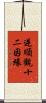 逆順觀十二因緣 Scroll