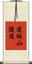 逢坂山隧道 Scroll