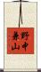 野中兼山 Scroll