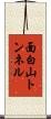 面白山トンネル Scroll