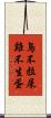 鳥不拉屎，雞不生蛋 Scroll