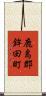 鹿島郡鉾田町 Scroll