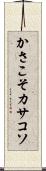 かさこそ Scroll