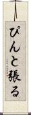 ぴんと張る Scroll