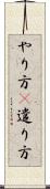 やり方(P) Scroll