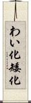 わい化 Scroll