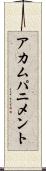 アカムパニメント Scroll